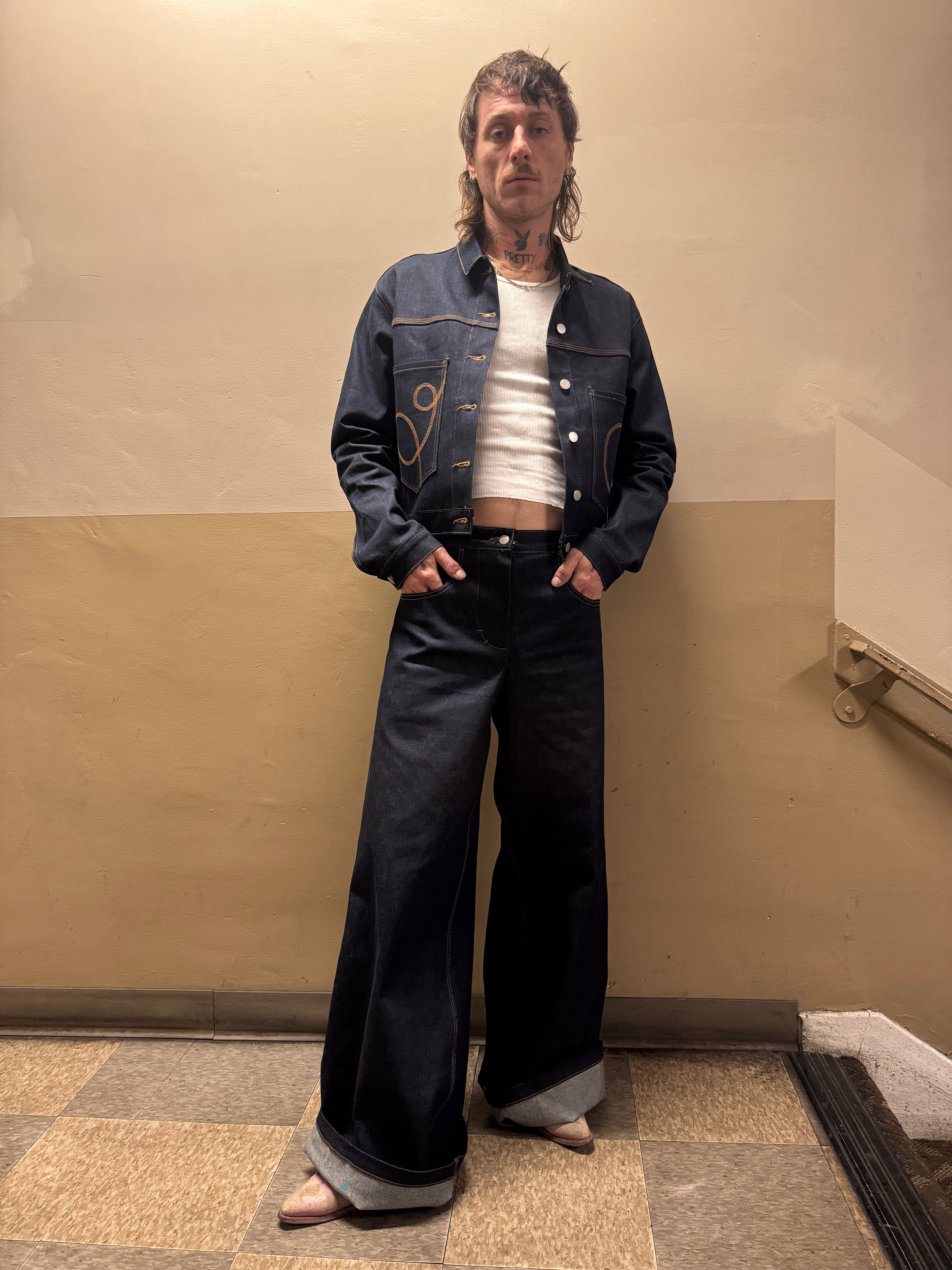 Cöverstitch Denim Jeans