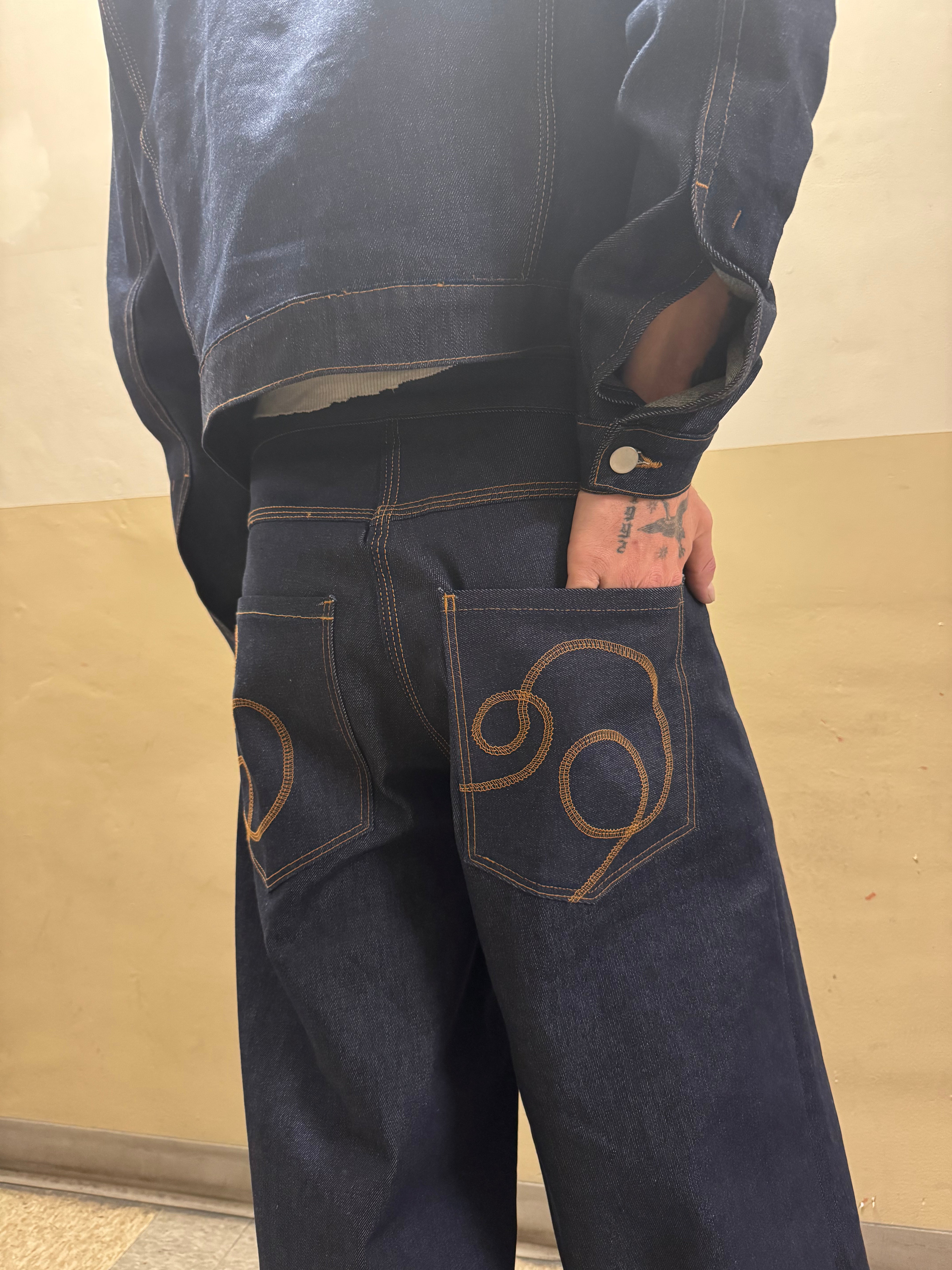 Cöverstitch Denim Jeans